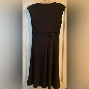 White House Black Market Strapless Black Dress